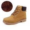 Gevoerde Herfst Winter Schoenen Martin Boots Khaki (maat 36-46)