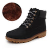 Gevoerde Herfst Winter Schoenen Martin Boots Zwart (maat 36-46)