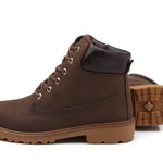 Herfst Winter Schoenen Martin Boots Bruin (maat 36-46)