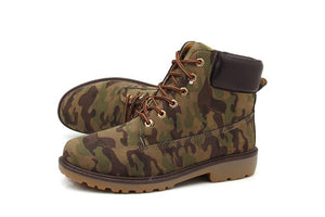 Gevoerde Herfst Winter Schoenen Martin Boots Army (maat 36-46)