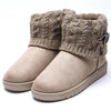 Winterlaars Nubuckleder Beige