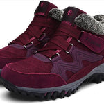 Warm Unisex Pluche Winter Sneeuw Boots Rood